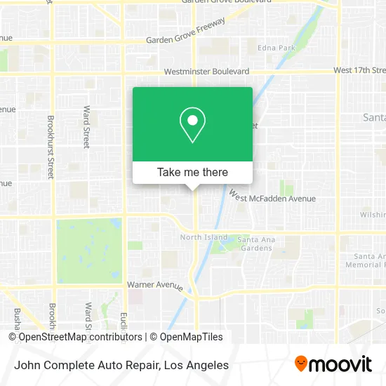 John Complete Auto Repair map