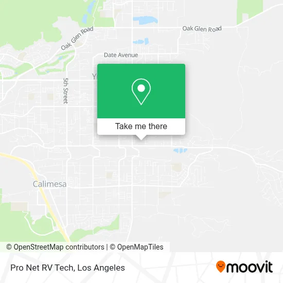 Pro Net RV Tech map