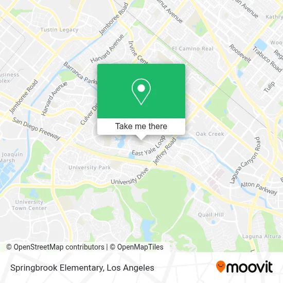 Springbrook Elementary map