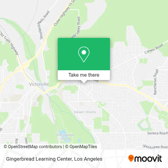 Gingerbread Learning Center map