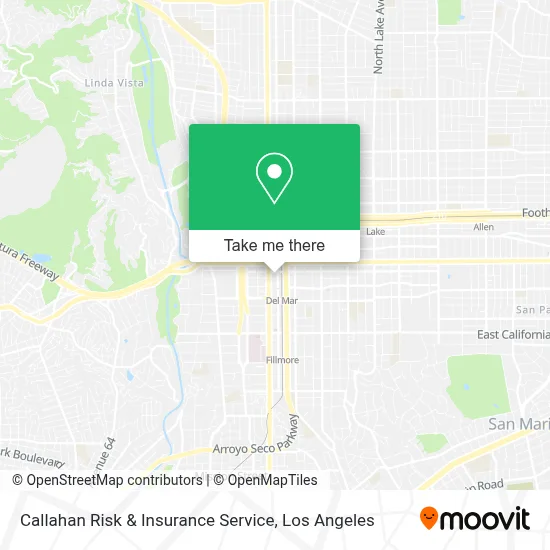 Callahan Risk & Insurance Service map