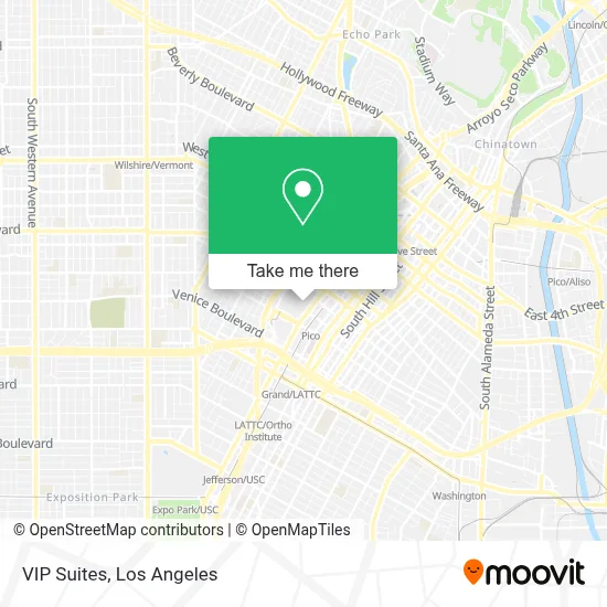 VIP Suites map