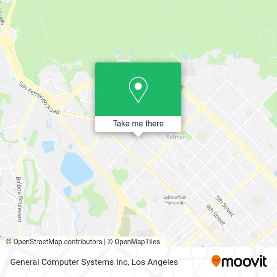 General Computer Systems Inc map