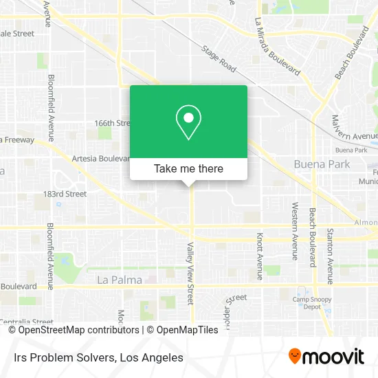 Irs Problem Solvers map
