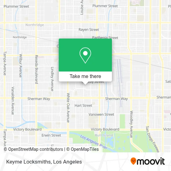 Keyme Locksmiths map