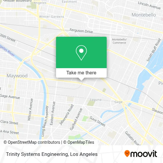 Trinity Systems Engineering map