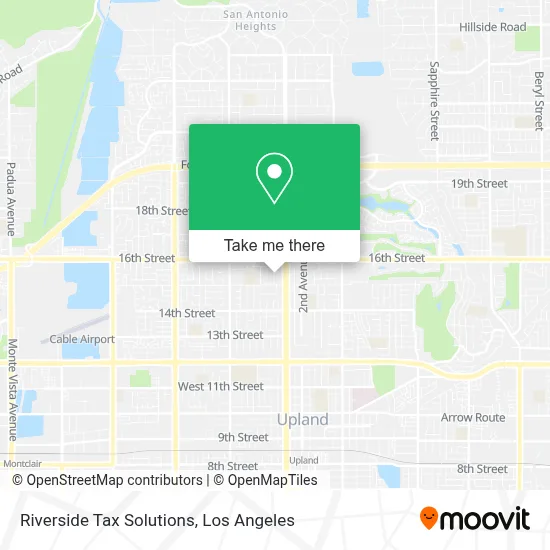 Riverside Tax Solutions map