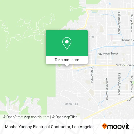 Moshe Yacoby Electrical Contractor map