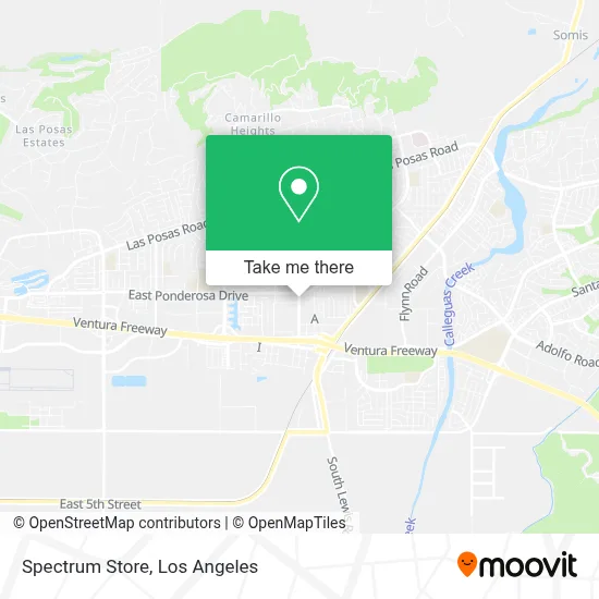 Spectrum Store map