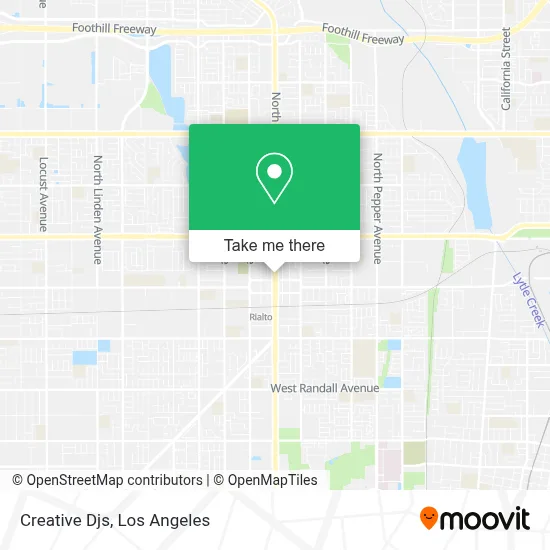 Creative Djs map