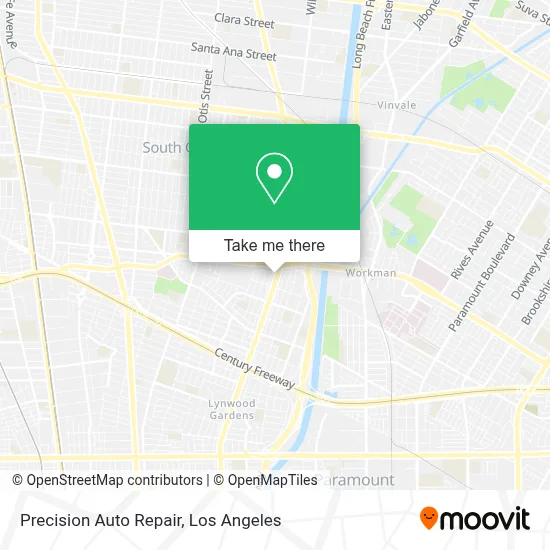 Precision Auto Repair map