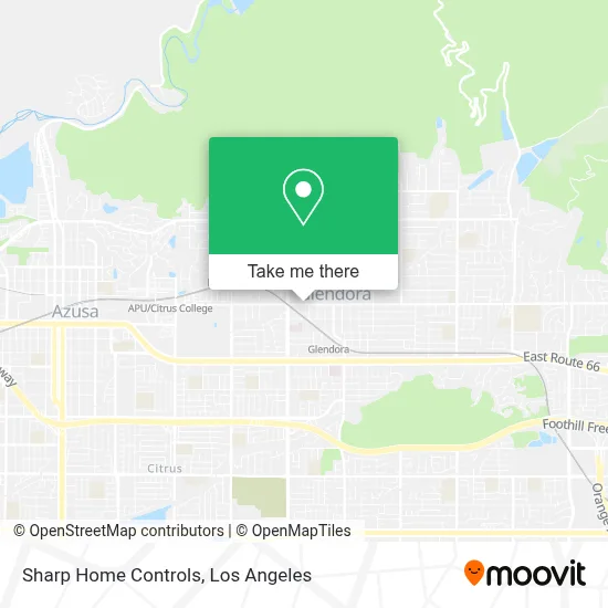 Sharp Home Controls map