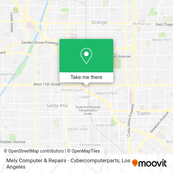 Mely Computer & Repairs - Cybercomputerparts map