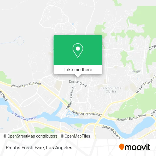 Ralphs Fresh Fare map