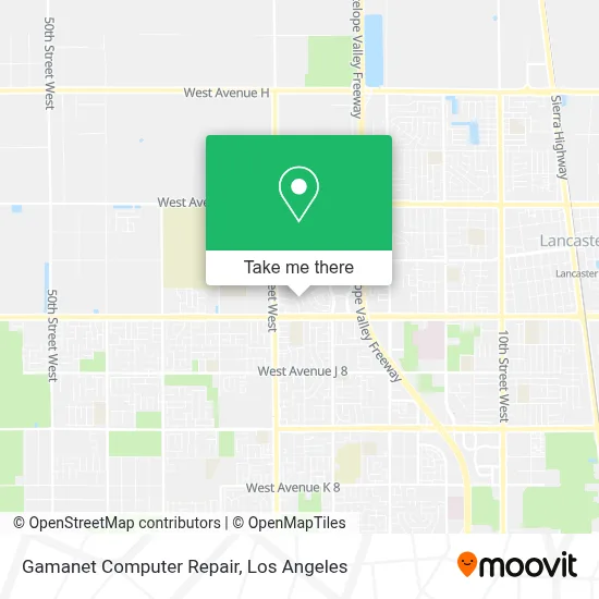 Gamanet Computer Repair map
