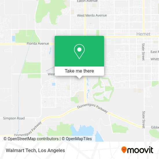 Walmart Tech map