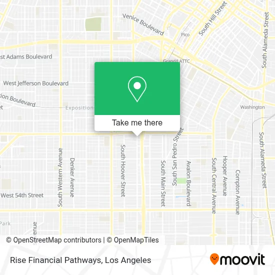 Rise Financial Pathways map