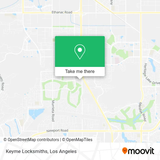 Keyme Locksmiths map