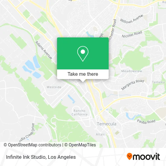 Infinite Ink Studio map