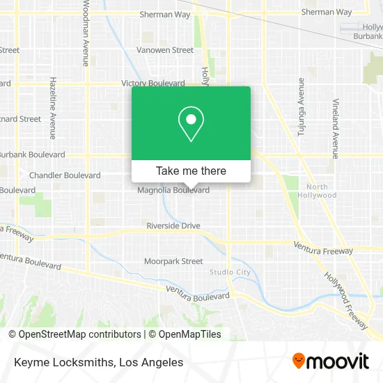 Keyme Locksmiths map