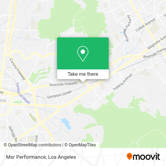 Msr Performance map