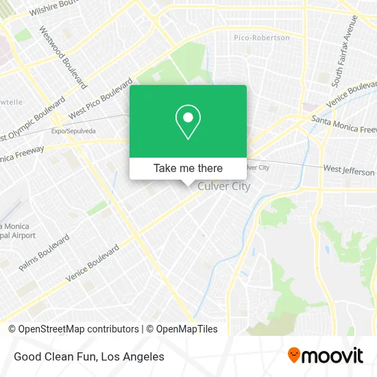 Good Clean Fun map