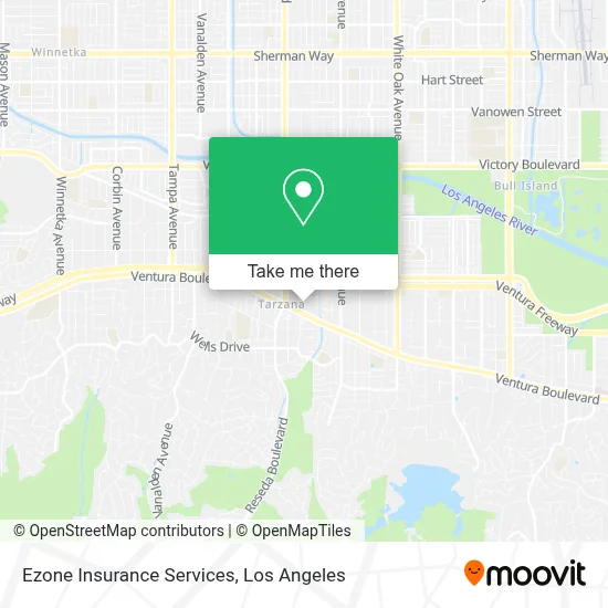 Ezone Insurance Services map
