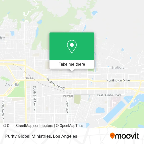 Purity Global Ministries map