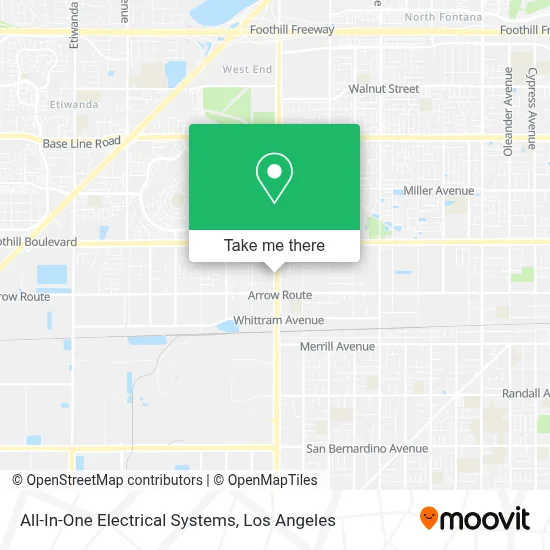 All-In-One Electrical Systems map