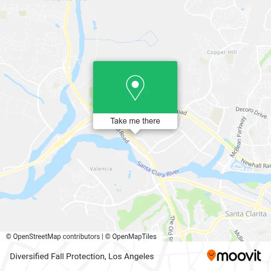 Diversified Fall Protection map