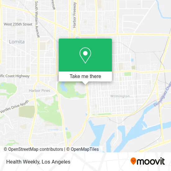 Health Weekly map