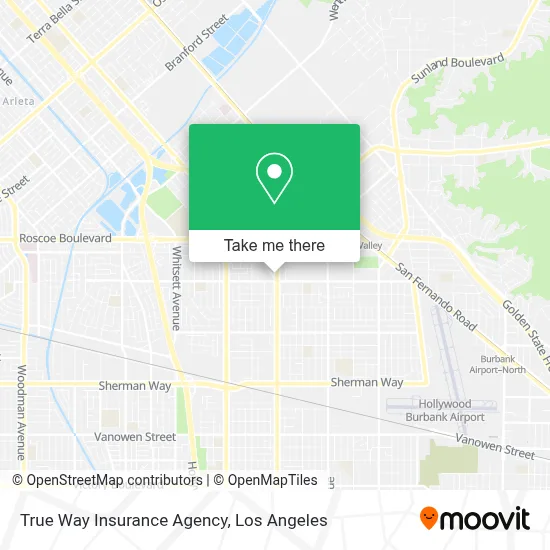 True Way Insurance Agency map