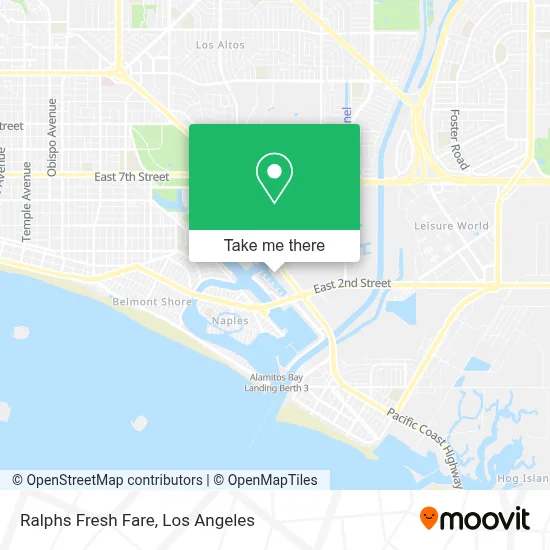 Ralphs Fresh Fare map