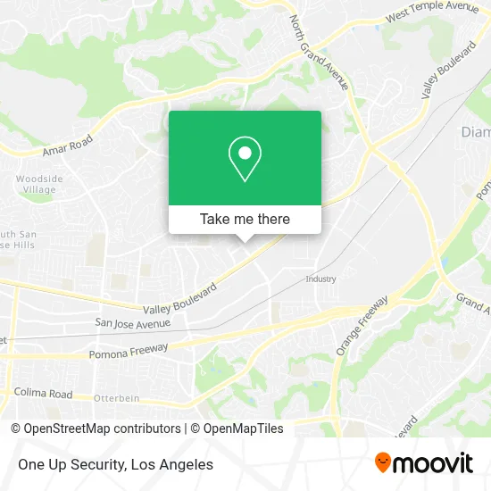 One Up Security map