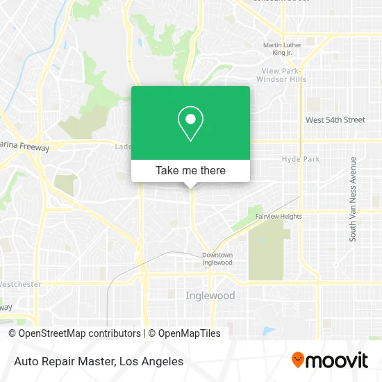 Auto Repair Master map