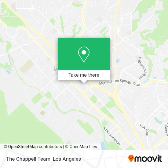 The Chappell Team map