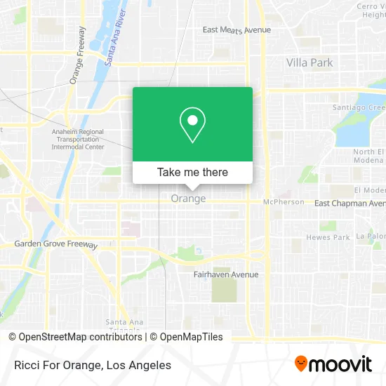 Ricci For Orange map