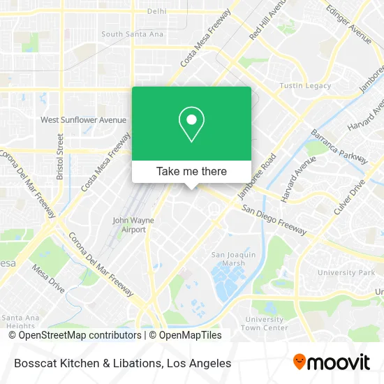 Bosscat Kitchen & Libations map