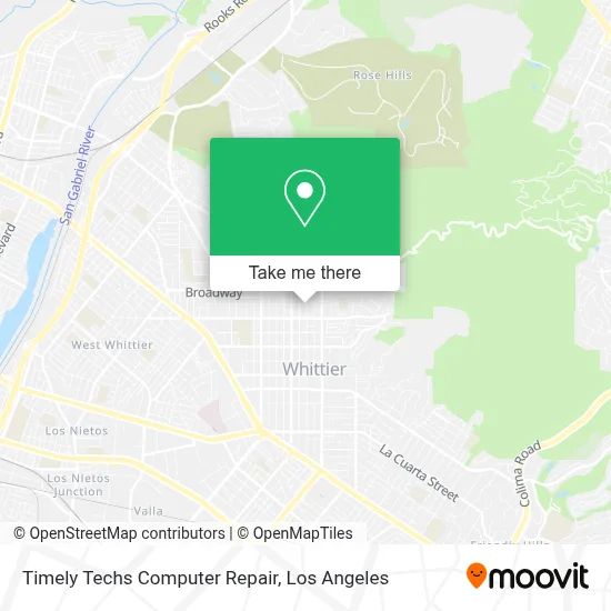 Timely Techs Computer Repair map