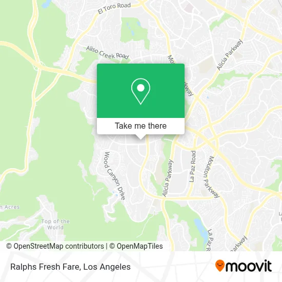 Ralphs Fresh Fare map