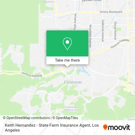 Keith Hernandez - State Farm Insurance Agent map