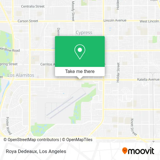 Roya Dedeaux map