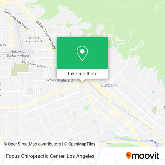 Focus Chiropractic Center map