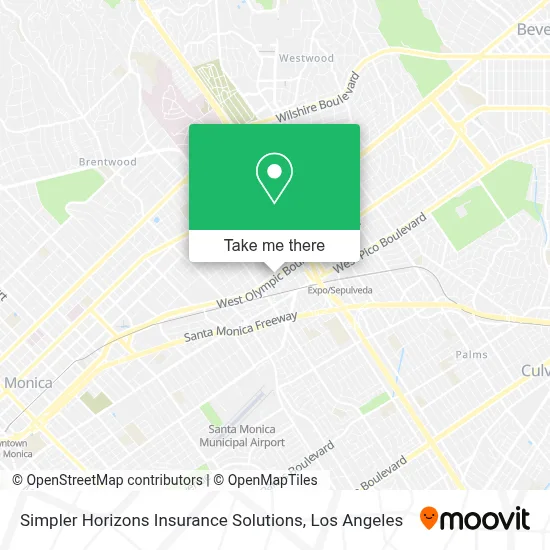 Simpler Horizons Insurance Solutions map