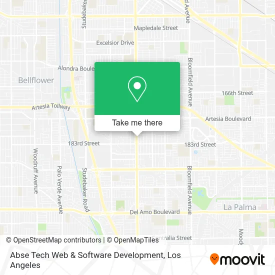 Abse Tech Web & Software Development map