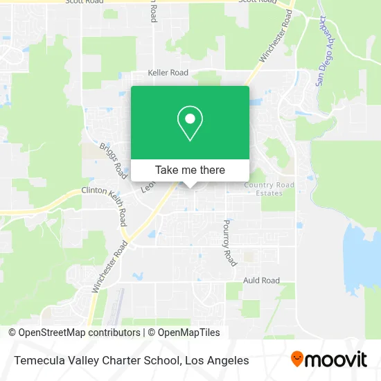 Temecula Valley Charter School map