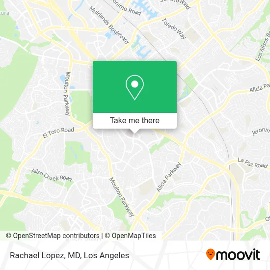 Rachael Lopez, MD map