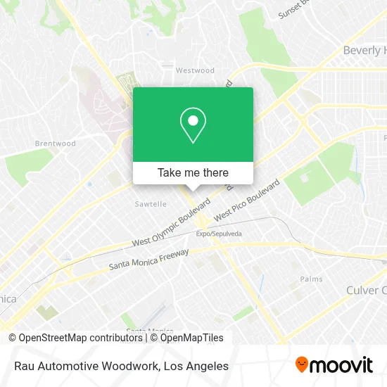 Rau Automotive Woodwork map