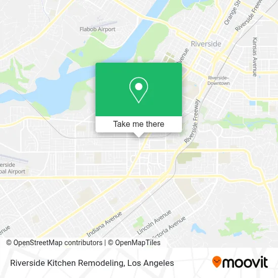 Riverside Kitchen Remodeling map