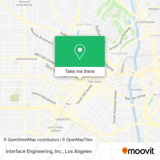 Interface Engineering, Inc. map